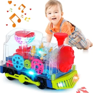 Train light™ - Fantastinen ja opettavainen - Leikkijuna valoilla ja musiikilla