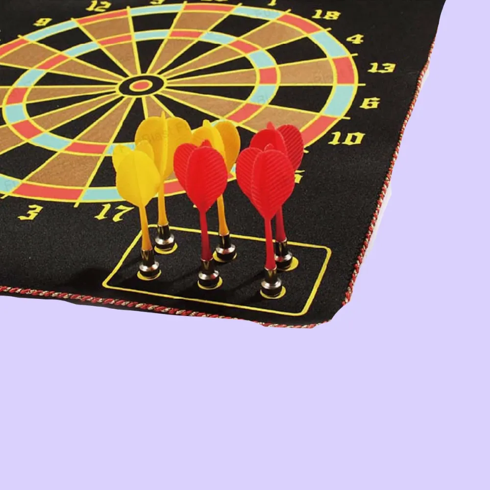 Magnetix MagnoDart | Turvallista leikkimistä - Magneettinen darts-taulu lapsille, kaksipuolinen & taitettava