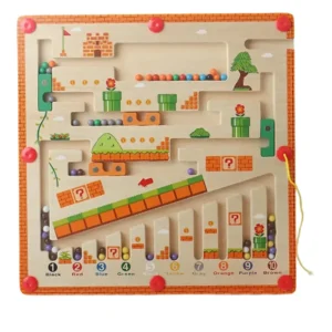 EcoToys LogicMaze | Tutki ja opi leikin varjolla - Montessori-labyrintti ja värien lajittelupeli