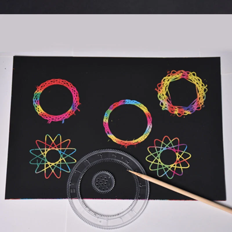 SpiralScribe | Löydä loputtomat kuviot - Spirograafi viivoitin tuntikausien luovaan hauskanpitoon