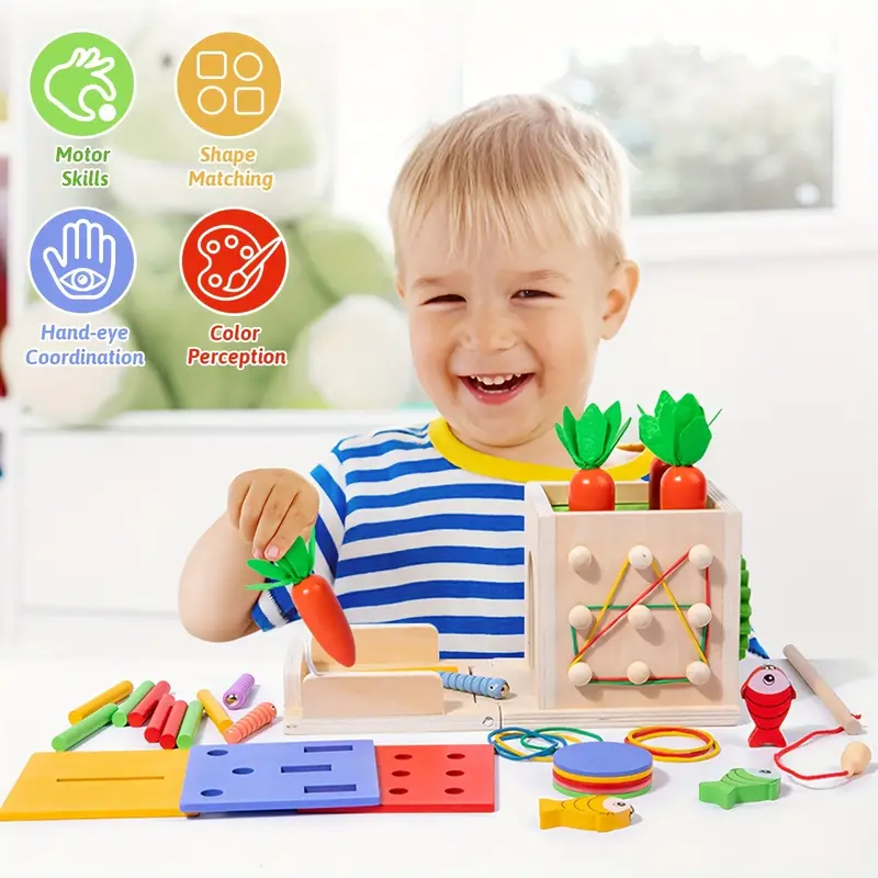 EcoToys Ihme Laatikko | Löydä Luova Kehitys - Opettava Leikkikalut Taaperoille