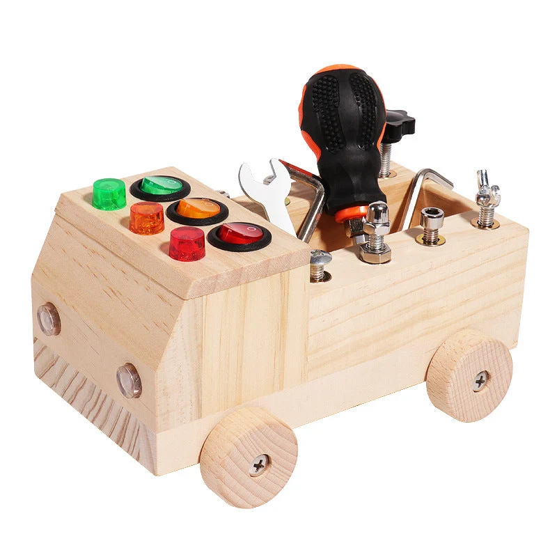 EcoToys Montessori Paloauto | Löydä luovuus - Opettava lelu lapsille