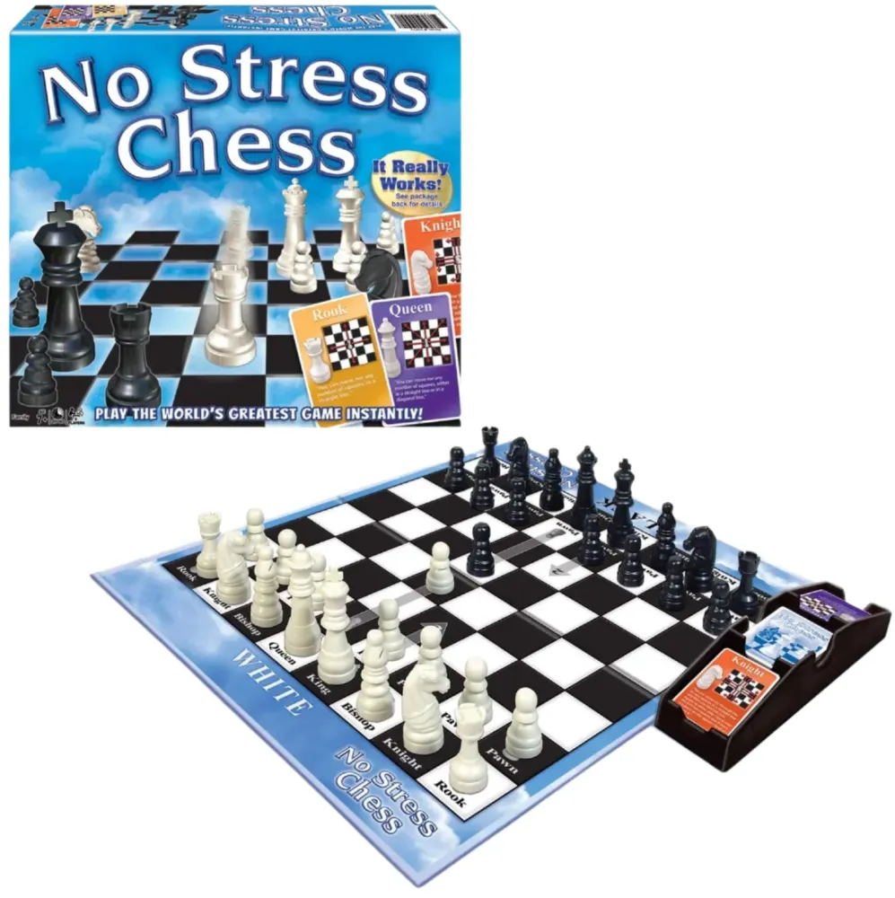 NoStress | Opettele & pelaa - Yksinkertainen shakki peli aloittelijoille