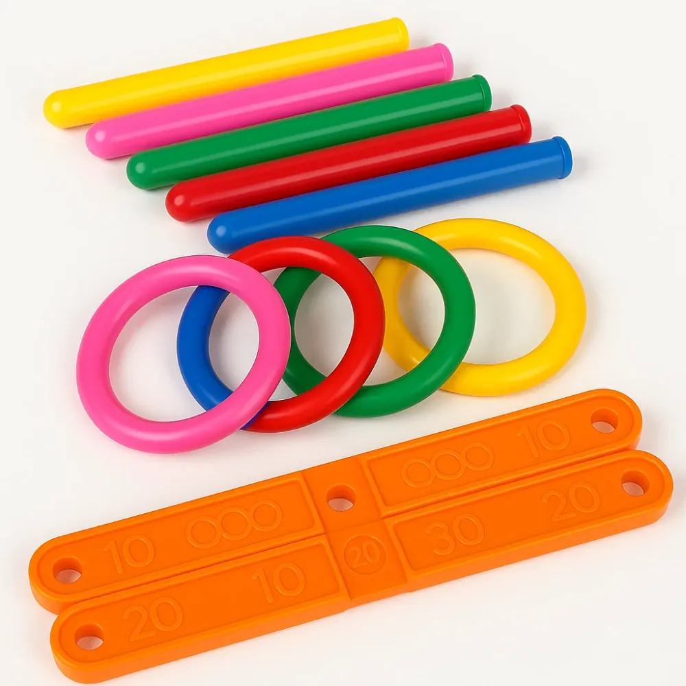 Hoop Ring Toss™ – Heitä & voita – Heittorenkaat ulkoleikkisarja