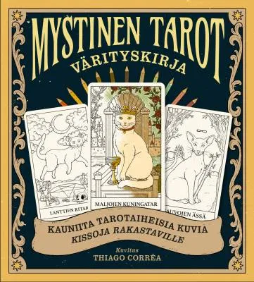 Mystinen Tarot Värityskirja - Thiago Correa