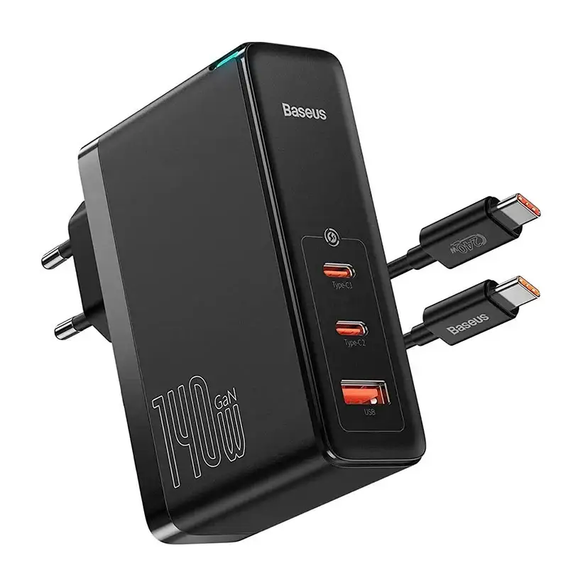 Baseus GaN5 Pro 140W: Tehokas USB-C-laturi