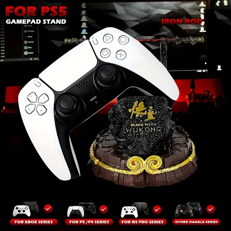 New Wukong Creative Controller Desktop Decoration Stand Suitable Ps5/Ps4/Xbox/Switch Game Controller Game Controller Stand