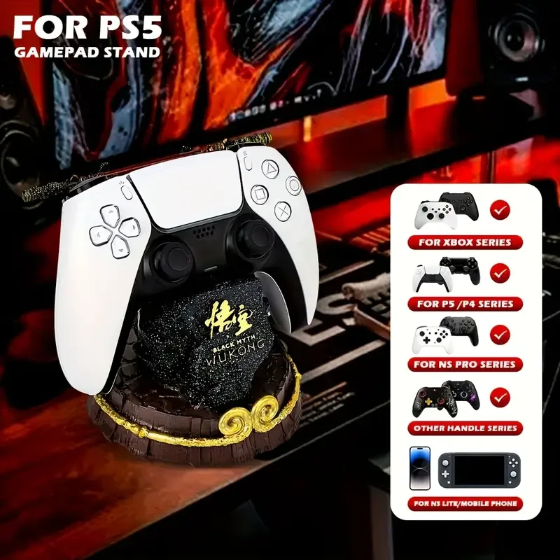 New Wukong Creative Controller Desktop Decoration Stand Suitable Ps5/Ps4/Xbox/Switch Game Controller Game Controller Stand