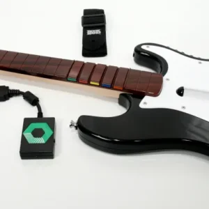 Rock -yhtye ja Guitar Hero Switch käyttivät langattomia kitarat Wii Xbox 360 PS3: lle ja PS2: lle - puhdistus