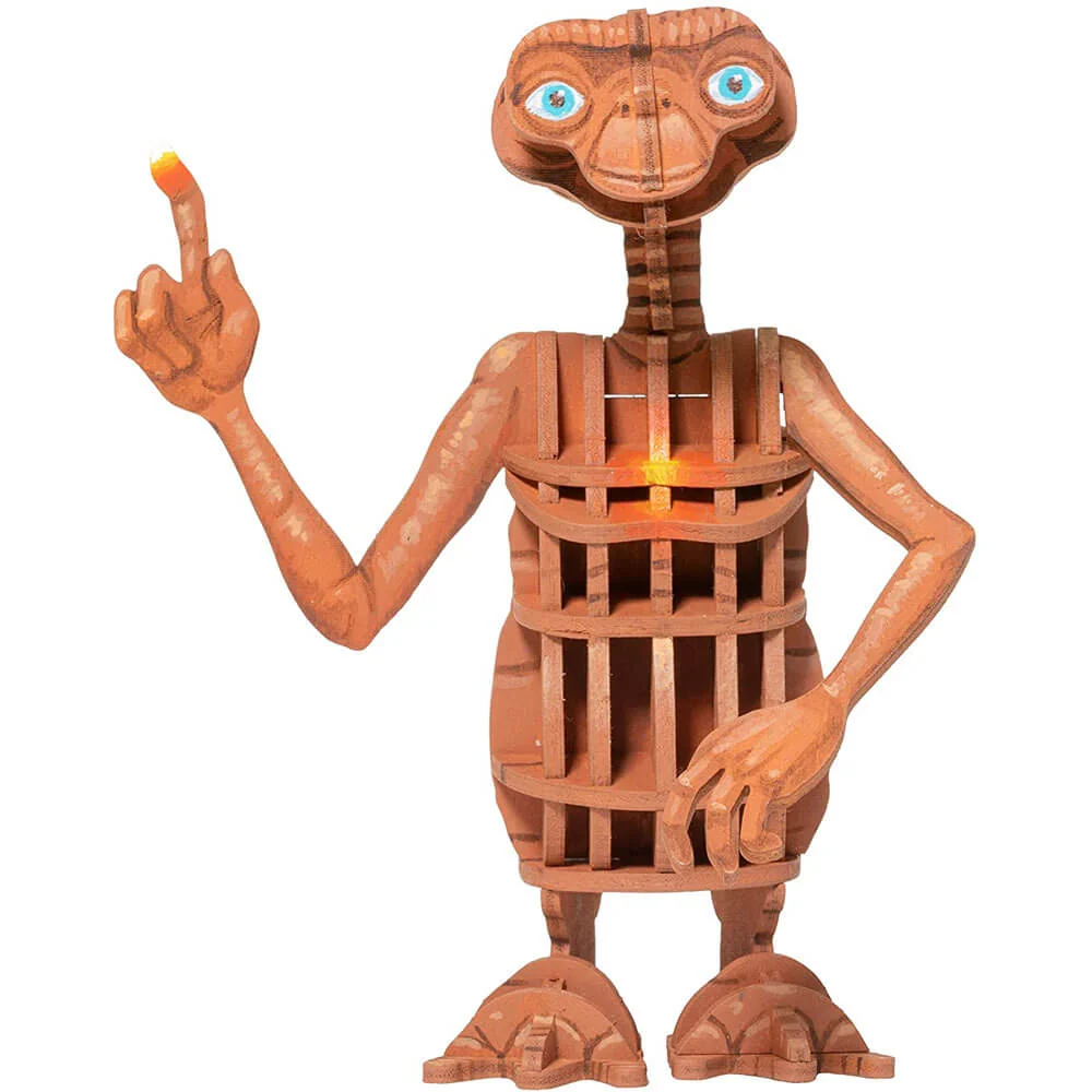 ET Extra Terrestrial Book & 3D Wood Model
